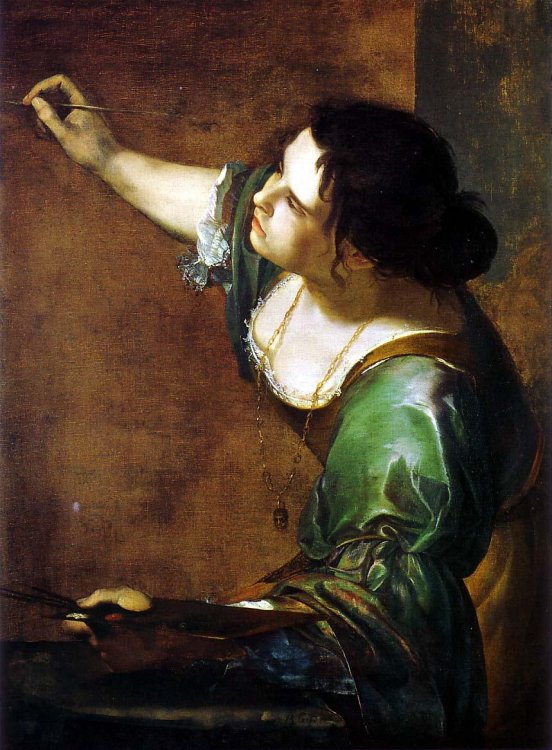 Artemisia gentileschi allegory of painting